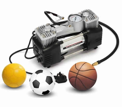 AC AIR COMPRESSOR FS220SS 110V/220V Car Tire Inflator Portable Double Cylinder Pump AC AIR COMPRESSOR FS220SS 110V/220V Car Tire Inflator Portable Double Cylinder Pump
