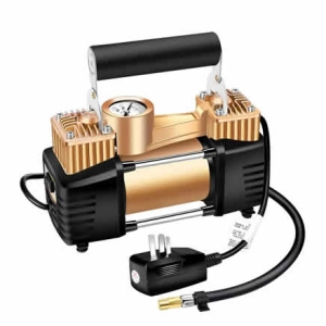 220V household double-cylinder electric air pump car tire basketball air column bag pump swimming ring pump